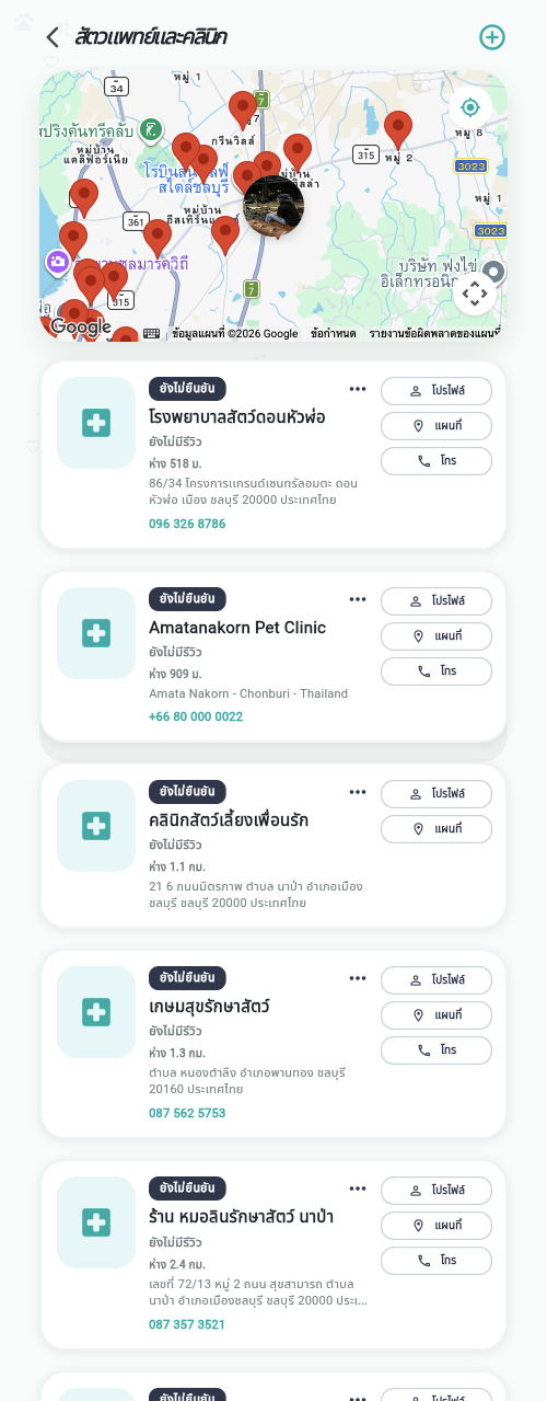 PetVerse map screen preview